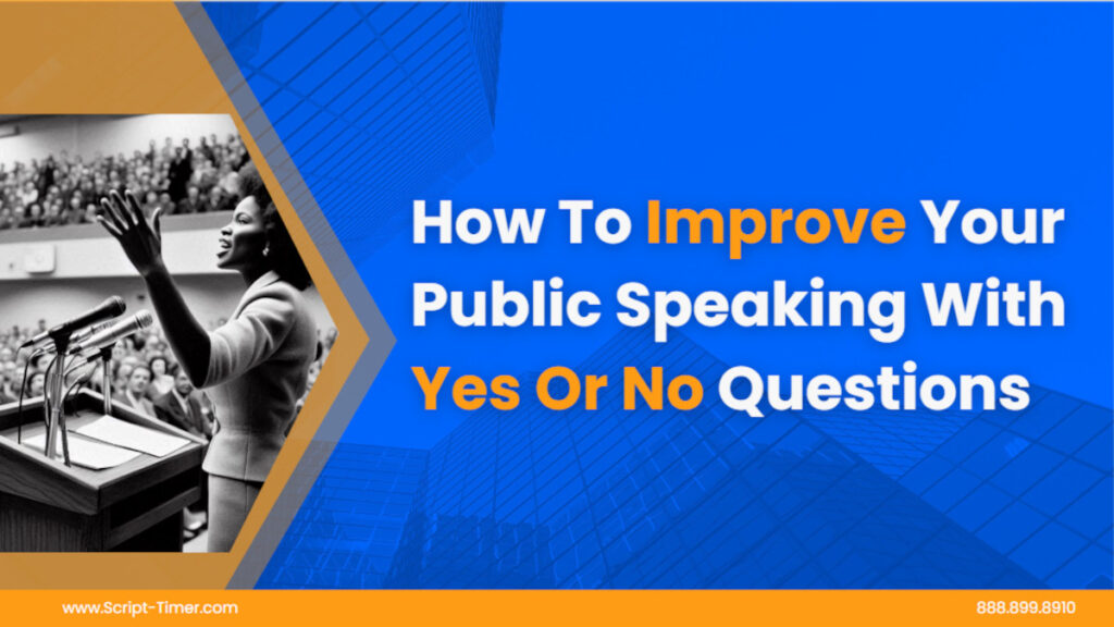 How To Improve Public Speaking