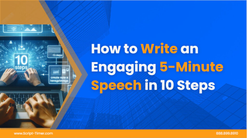 How To Write 5 Minute Speech